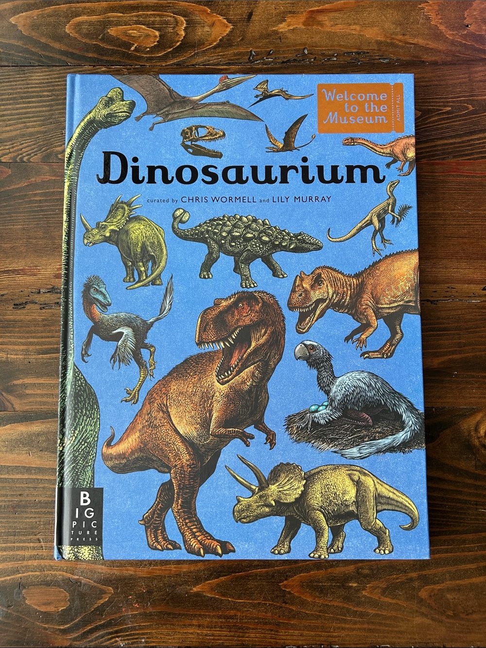 Dinosaurium Welcome to the museum dinosaur book Dino encyclopedia educational
